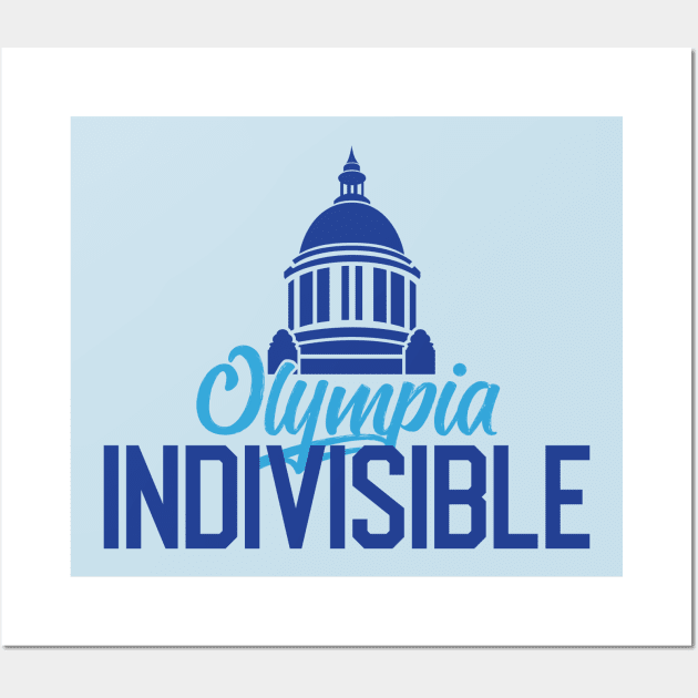 Olympia Indivisible Official Logo - Tall Wall Art by Olympia Indivisible